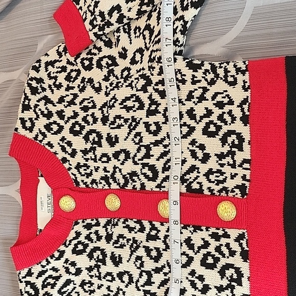 Vintage Steve Fabrikant Wool Knit Dress - Picture 8 of 11